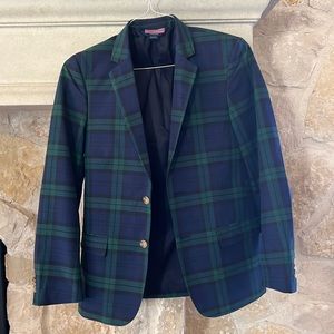 Boys’ Vineyard Vines Plaid Blazer